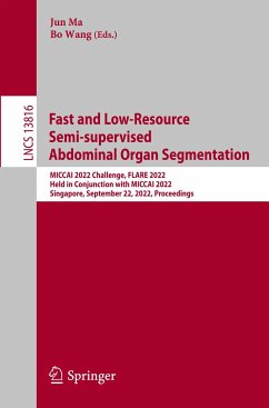 Fast and Low-Resource Semi-supervised Abdominal Organ Segmentation