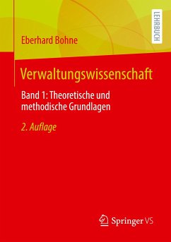 Verwaltungswissenschaft - Bohne, Eberhard
