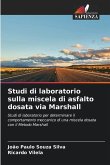 Studi di laboratorio sulla miscela di asfalto dosata via Marshall