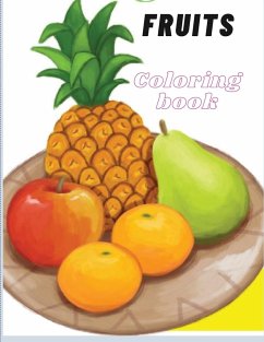 Toddler Coloring Book Fruits - Harvey, Toby