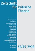 Zeitschrift für kritische Theorie / Zeitschrift für kritische Theorie, Heft 54/55 (eBook, ePUB)