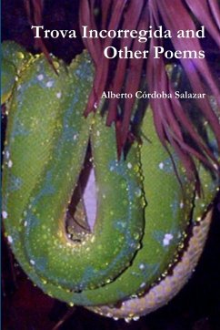 Cover Trova Incorregida and Other Poems