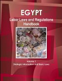 Egypt Labor Laws and Regulations Handbook Volume 1 Strategic Information and Basic Laws