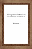Marriage and Death Notices from the Harrisburg Chronicle, 1820-1834