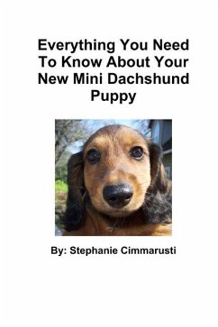 Everything You Need To Know About Your New Mini Dachshund Puppy - Cimmarusti, Stephanie