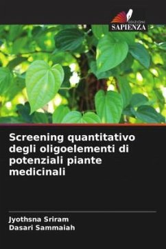 Cover Screening quantitativo degli oligoelementi di potenziali piante medicinali