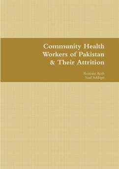 Cover Community Health Workers of Pakistan & Their Attrition