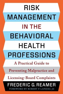 Cover Risk Management in the Behavioral Health Professions (eBook, ePUB)