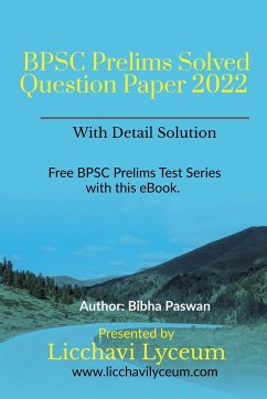 BPSC Prelims Exam Solved Question Paper 2022 - Paswan, Bibha
