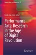 Performance Arts: Research in the Age... - Bild 1