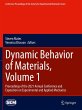 Dynamic Behavior of Materials, Volume 1 - Bild 1