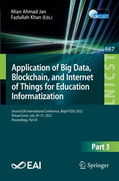 Application of Big Data, Blockchain, and Internet of Things for Education Informatization