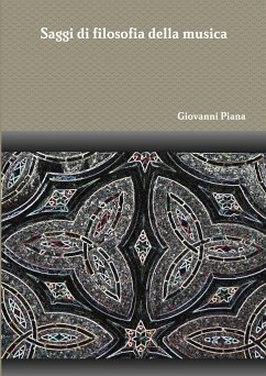 Saggi di filosofia della musica - Piana, Giovanni