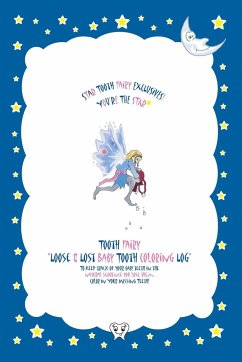 Tooth Fairy Loose & Lost Baby Tooth Coloring Log - Tooth, Lucy
