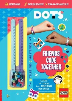 LEGO® DOTS®: Friends Code Together (with stickers, LEGO tiles and two wristbands) - LEGOÂ ; Buster Books