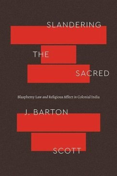 Cover Slandering the Sacred