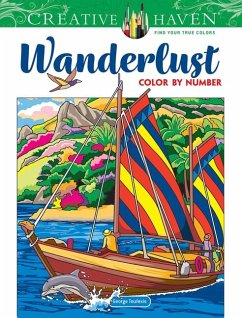 Creative Haven Wanderlust Color by Number - Toufexis, George