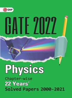 GATE 2022 - Physics - 22 Years Chapter-wise Solved Papers (2000-2021) - Gkp