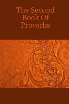 The Second Book Of Proverbs - Moss, Richard Wilson