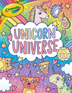 Crayola: Unicorn Universe: A Uniquely Perfect & Positively Shiny Coloring and Activity Book with Over 250 Stickers (a Crayola Coloring Neon Sticker Activity Book for Kids) - Buzzpop