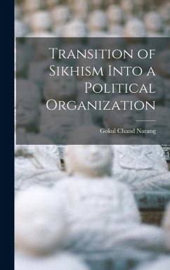 Cover Transition of Sikhism Into a Political Organization