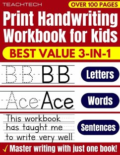 Print Handwriting Workbook for Kids - Teachtech