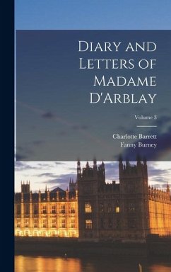 Cover Diary and Letters of Madame D'Arblay; Volume 3