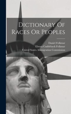 Dictionary Of Races Or Peoples - Folkmar, Daniel