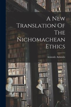 Cover A New Translation Of The Nichomachean Ethics