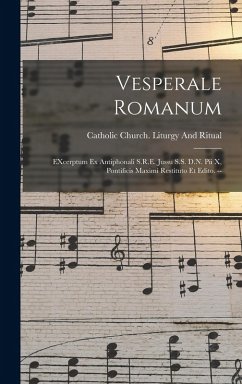 Cover Vesperale romanum
