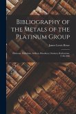 Bibliography of the Metals of the Platinum Group: Platinum, Palladium, Iridium, Rhodium, Osmium, Ruthenium, 1748-1896