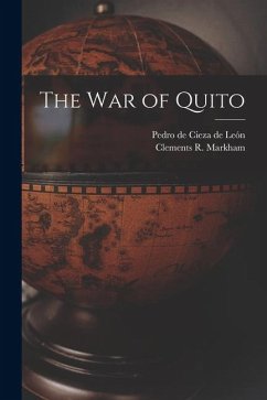 Cover The war of Quito