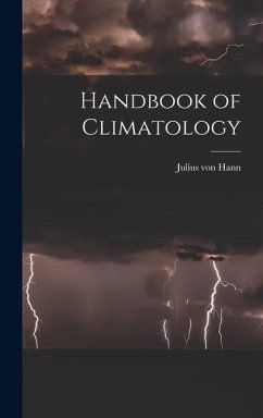 Cover Handbook of Climatology
