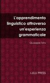 L'apprendimento linguistico attraverso un'esperienza grammaticale