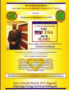 A CASE FOR RE-FOUNDING THE UNITED STATES OF AMERICA - Mutesha, Ronex Kennedy