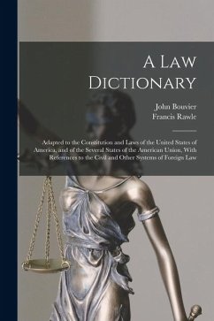 Cover A law Dictionary