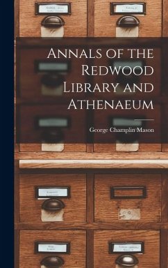 Cover Annals of the Redwood Library and Athenaeum
