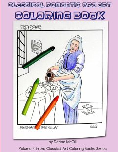 Classical Romantic Era Art Coloring Book - McGill, Denise