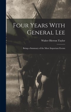 Cover Four Years With General Lee