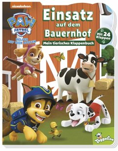 PAW Patrol: Einsatz auf dem Bauernhof - Mein tierisches Klappenbuch - Panini