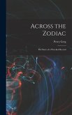 Across the Zodiac: The Story of a Wrecked Record