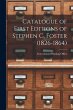 Catalogue of First Editions of Stephen... - Bild 1