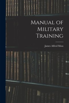 Cover Manual of Military Training