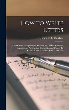 How to Write Lettrs - Westlake, James Willis