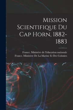 Cover Mission scientifique du cap Horn, 1882-1883