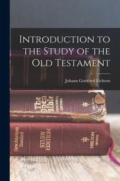 Cover Introduction to the Study of the Old Testament