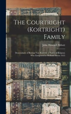The Courtright (Kortright) Family - Abbott, John Howard