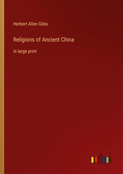 Cover Religions of Ancient China
