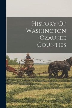 Cover History Of Washington Ozaukee Counties
