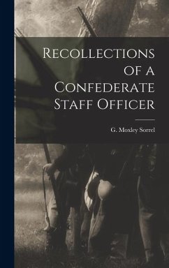 Cover Recollections of a Confederate Staff Officer
